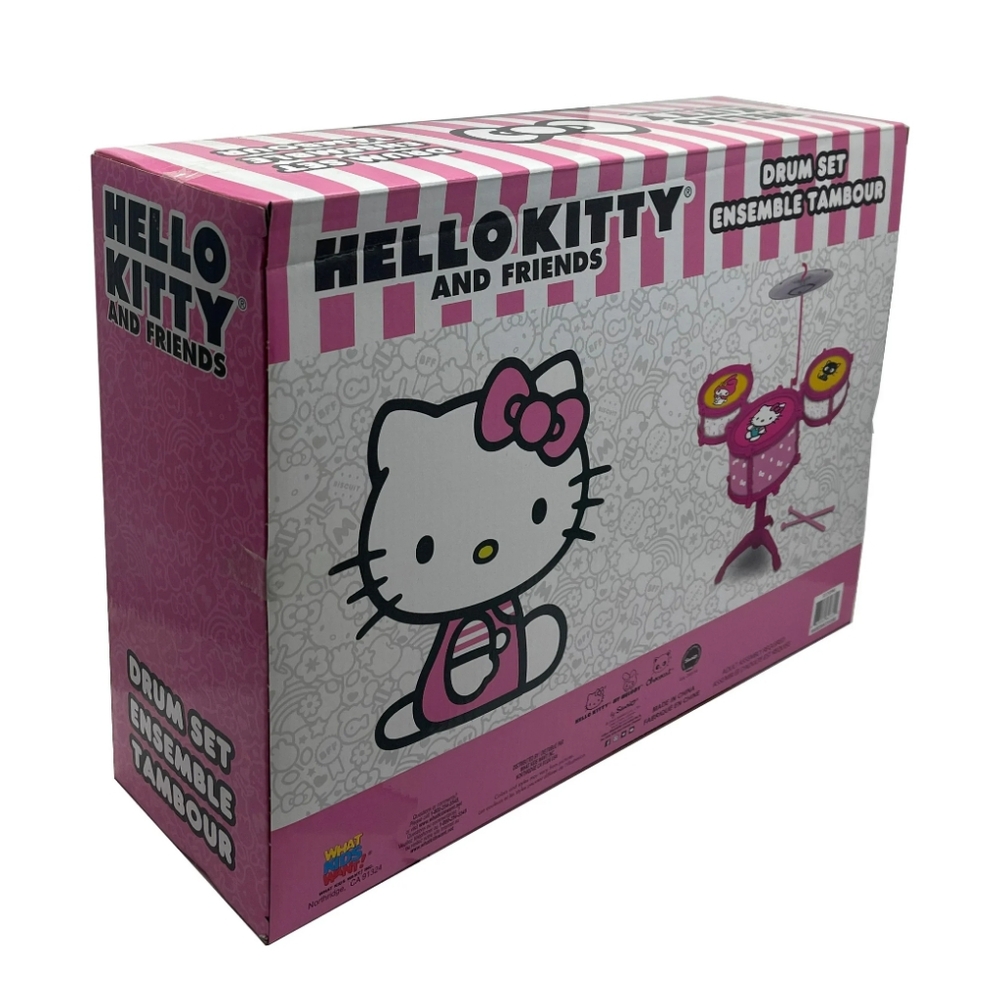 Hello Kitty Officially Licensed Kid's Toy Drum Set - Ages 2+ - Picture 4 of 7
